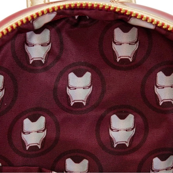 Loungefly Iron Man anniversary mini backpack - Picture 6 of 6